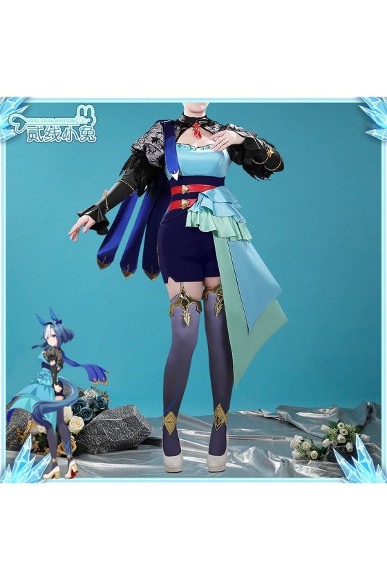 2XXT Cosplay Uma Musume Pretty Derby Admire Groove Glacial Queen Race Outfit Cosplay Costume